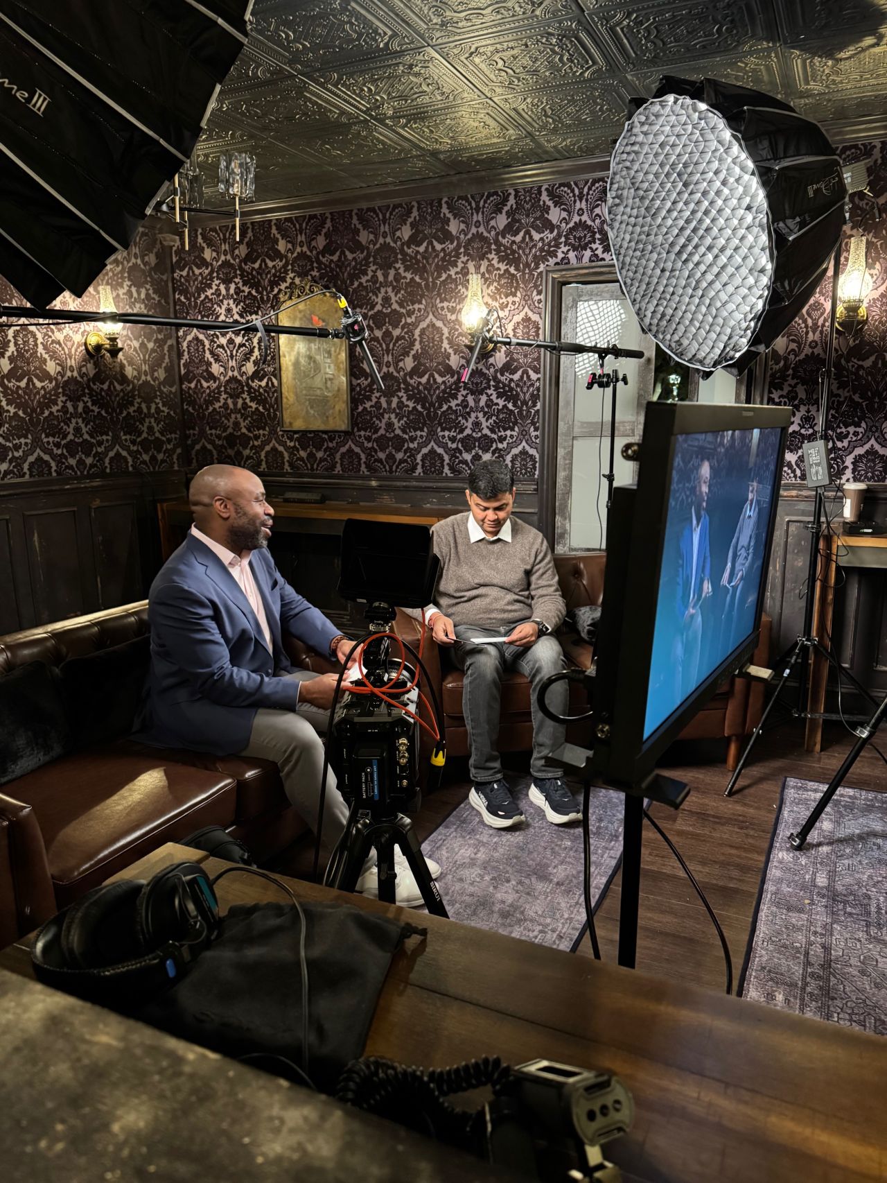 Olawale Oladehin at NVIDIA and AWS event
